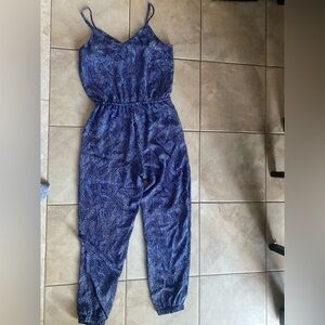 Dynamite blue romper - size small